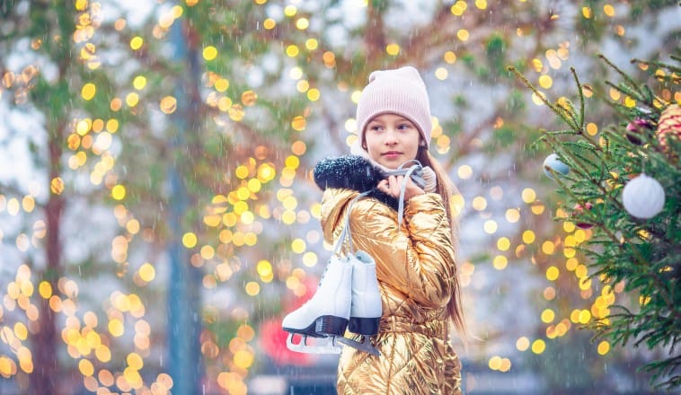 Téli örömök a korcsolyapályán