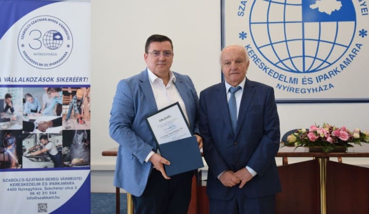 Mátészalkai cég lett az Év Vállalkozása