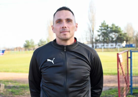 Fradit verő tréner: Boér Gábor az MMTK edzője