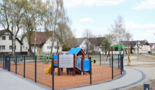 Átalakult a Nyár utcai zöldfelület és szabadidős tér