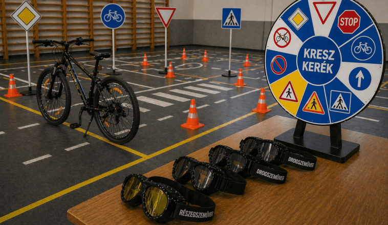 Élményeken keresztül tanultak a biztonságról a mátészalkai diákok